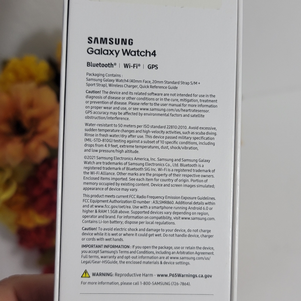 SAMSUNG GALAXY WOMEN'S WATCH 4 NEW - Picture 5 of 10